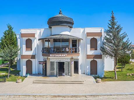 Aydın Palace Termal tesis dış görünümü ve bahçesi